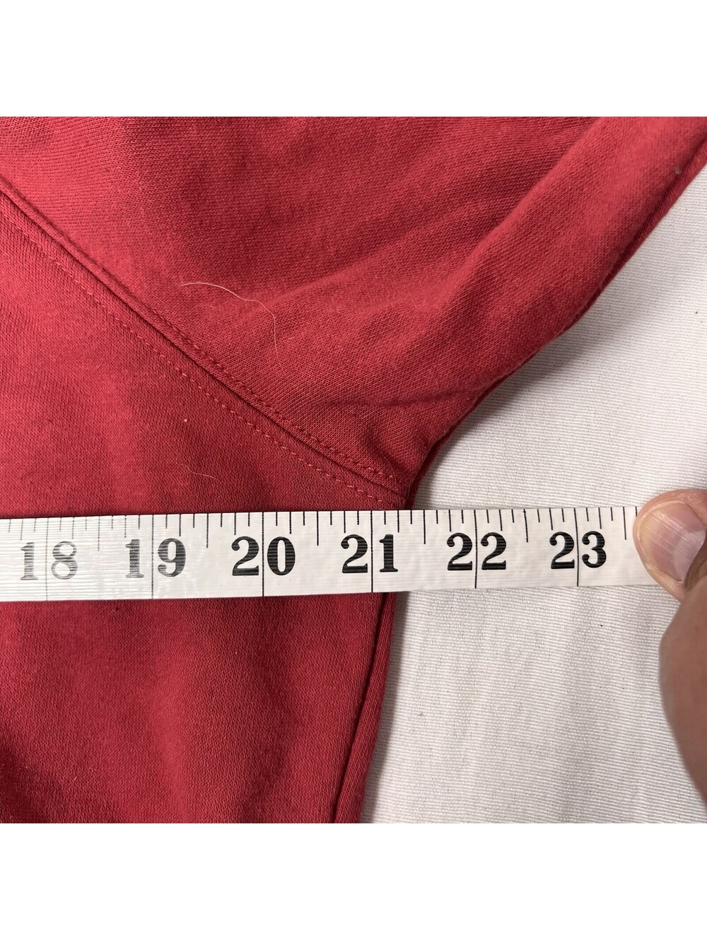 Dr Pepper Long-Sleeve Sweatshirt Maroon Red, Unisex Size S - Picture 6 of 8
